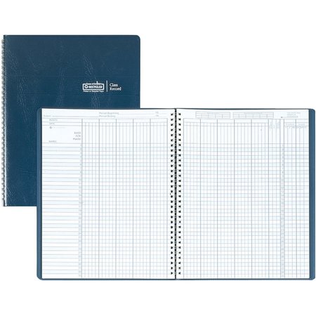 HOUSE OF DOOLITTLE Class Record Book, 9-10 Weeks, Blue, PK2 514-07